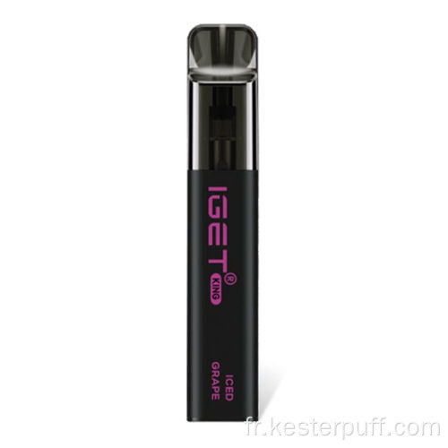 Original Iget King Disposable Vape Device Cool Peach